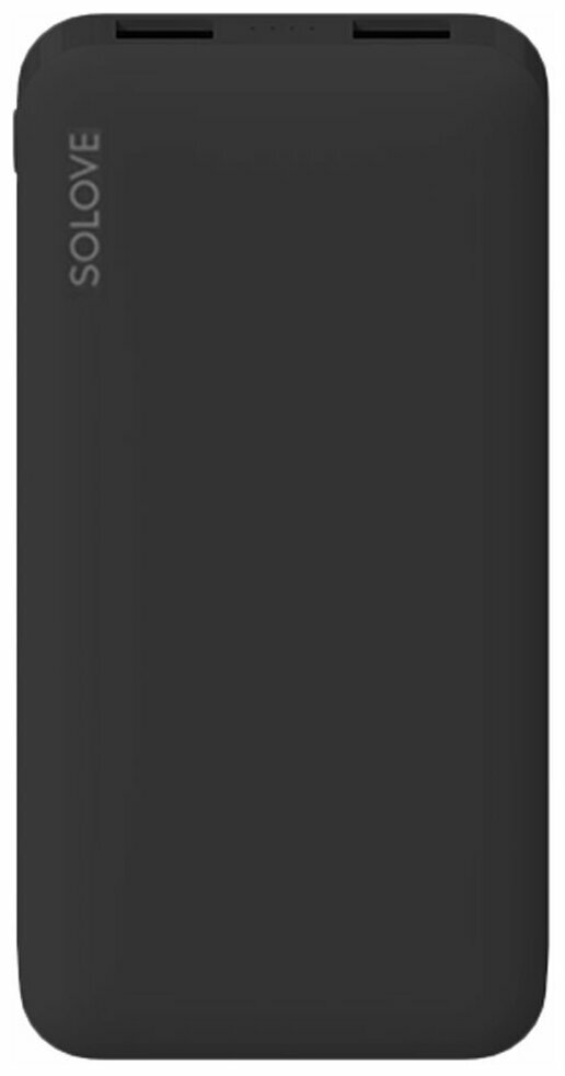 Внешний аккумулятор Solove Power Bank 001M 10000mAh RU (Black)