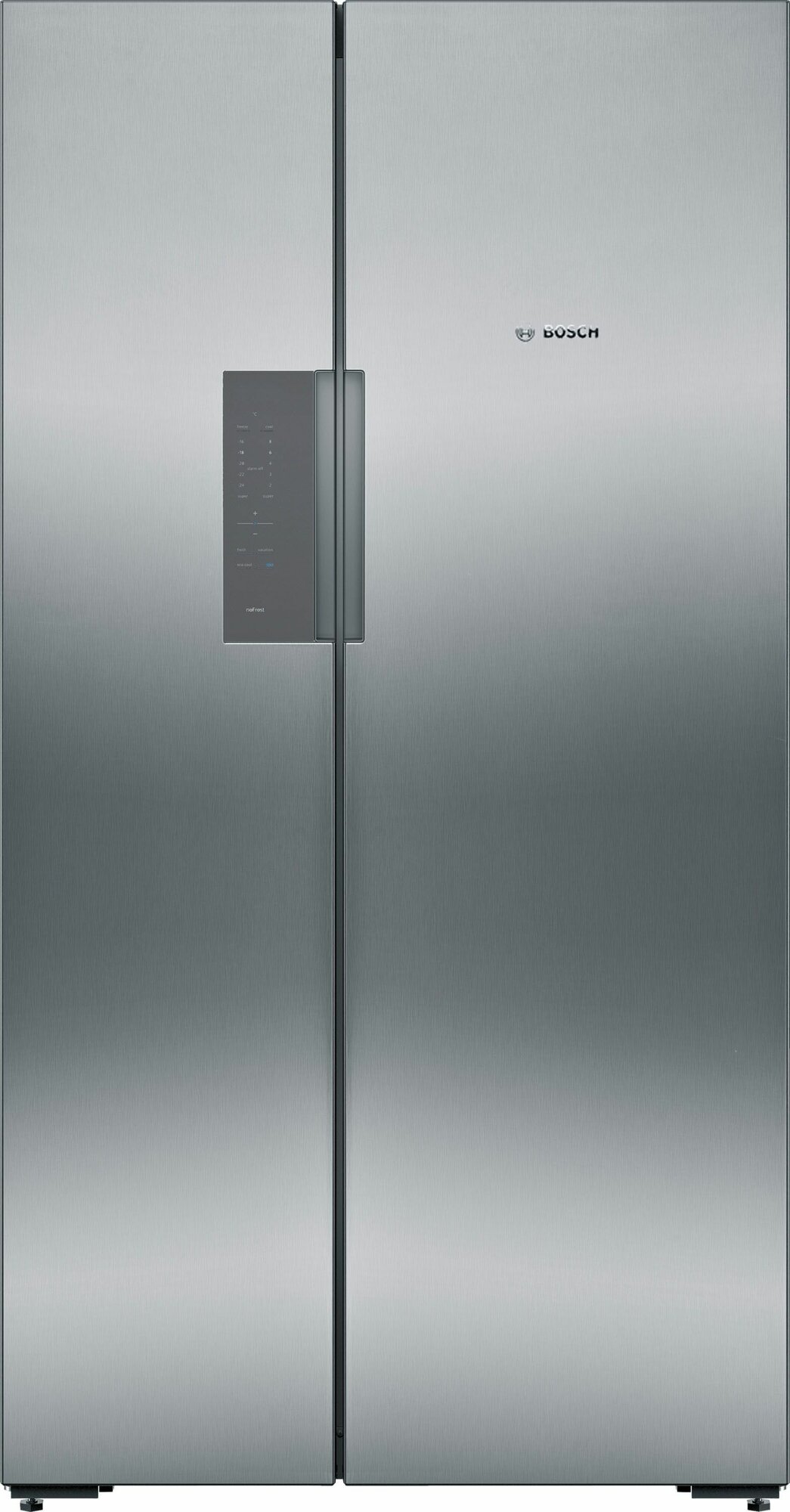 Холодильник side-by-side BOSCH kan92vi25r, серебристый - фотография № 1