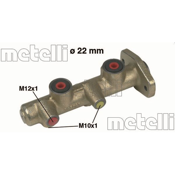 Главный тормозной цилиндр METELLI 05-0173 (1 шт.)