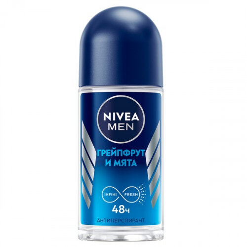 Дезодорант-антиперспирант Nivea MEN Грейпфрут и мята, 50 мл