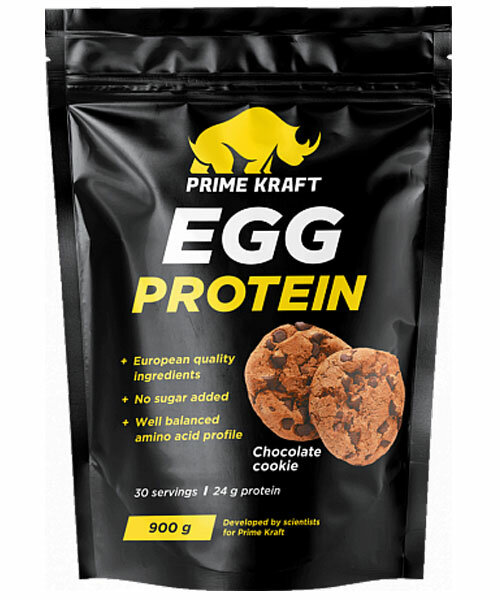 Яичный протеин EGG Protein Prime Kraft 900 г (Шоколадное печенье)