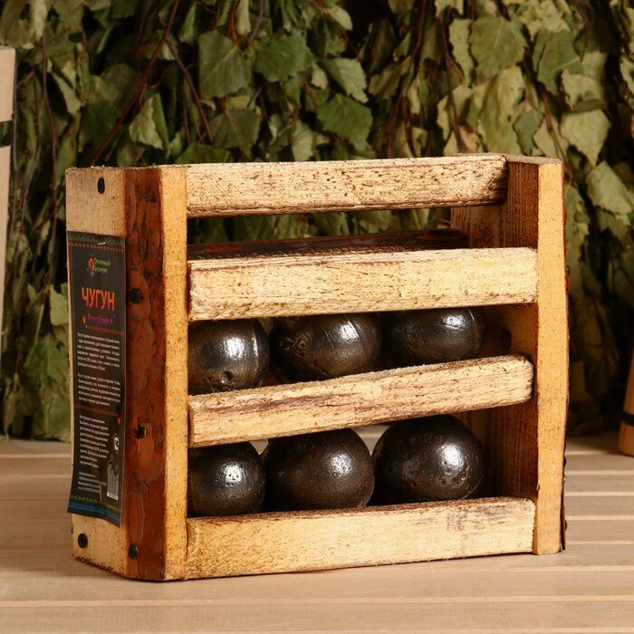 фото Чугунные ядра для бани 6кг