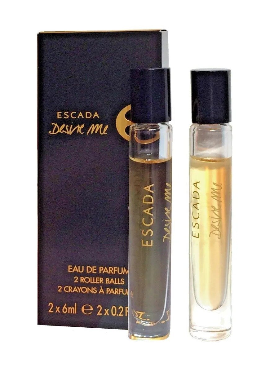 ESCADA DESIRE ME женская парфюмерная вода 2 X 6 мл ROLL-ON MINIATURE