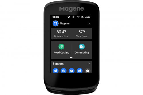 Велокомпьютер Magene GPS C606, черный