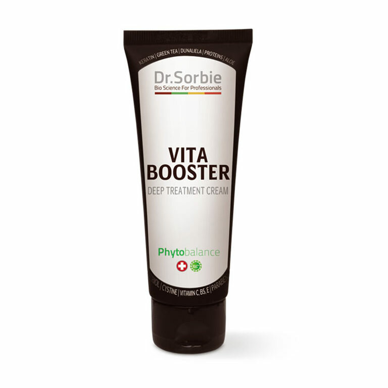 Крем кератиновый для сильно поврежденных волос 75 мл DR.SORBIE Vita Booster Deep Treatment Cream/75 мл