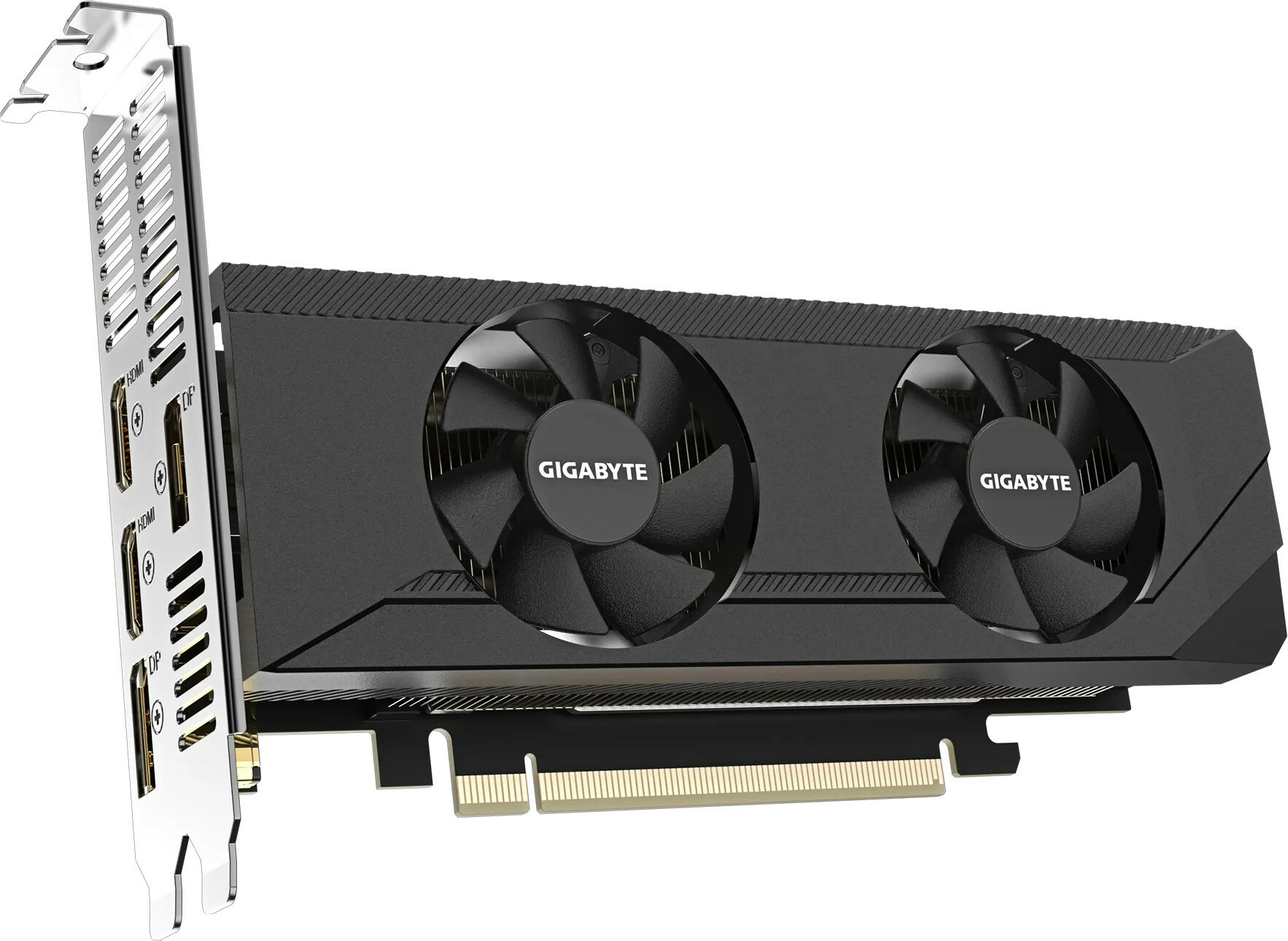 Видеокарта GIGABYTE NVIDIA GeForce RTX 3050 GV-N3050OC-6GL 6ГБ GDDR6 Low Profile OC Ret