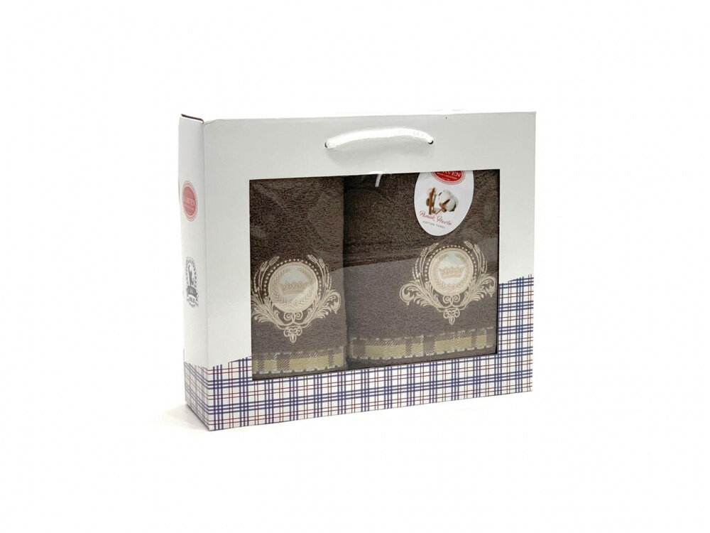 фото Махровые полотенца Karven "Цвет кофейный"