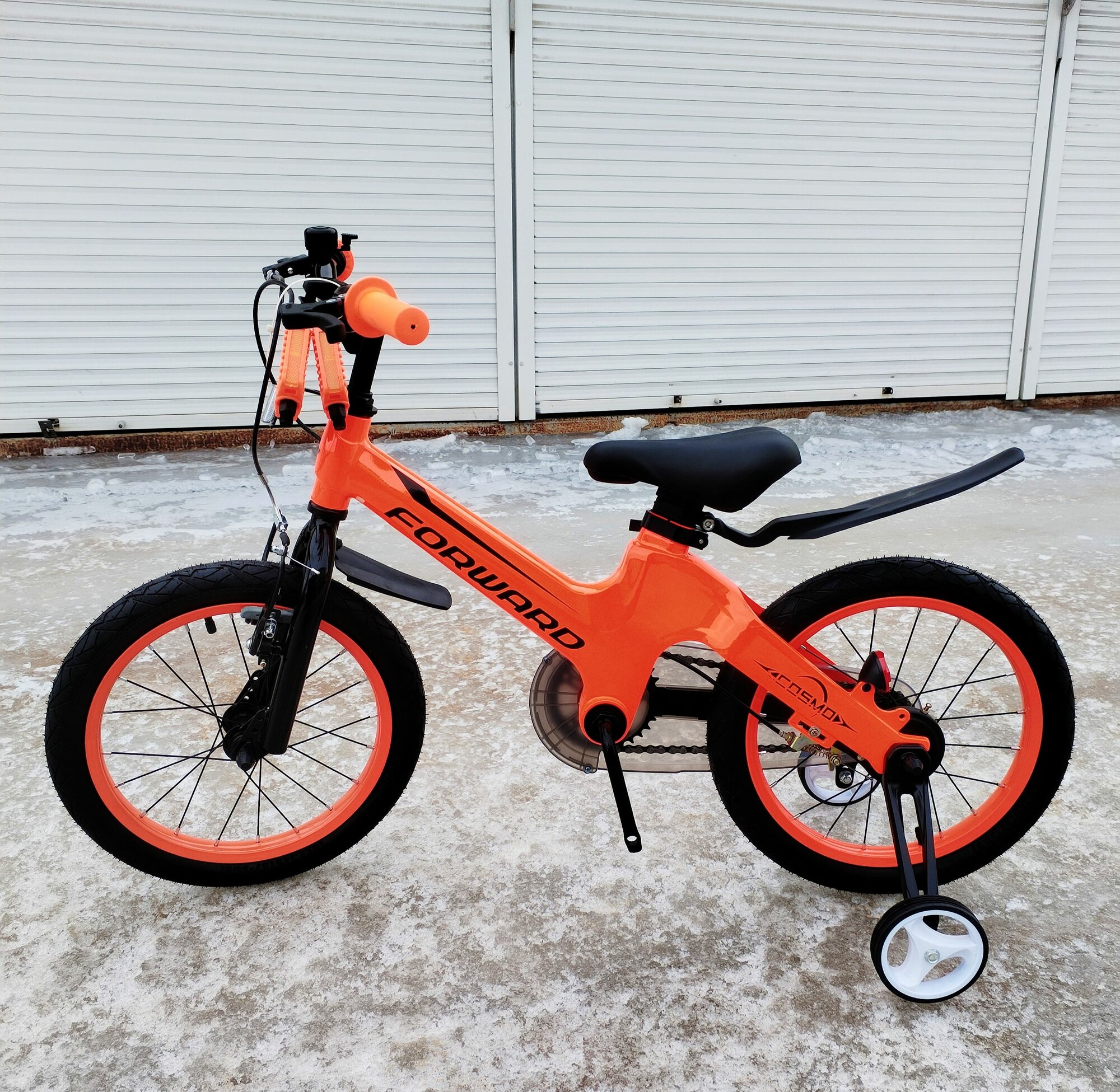 Велосипед двухколесный Forward Cosmo 16" оранжевый