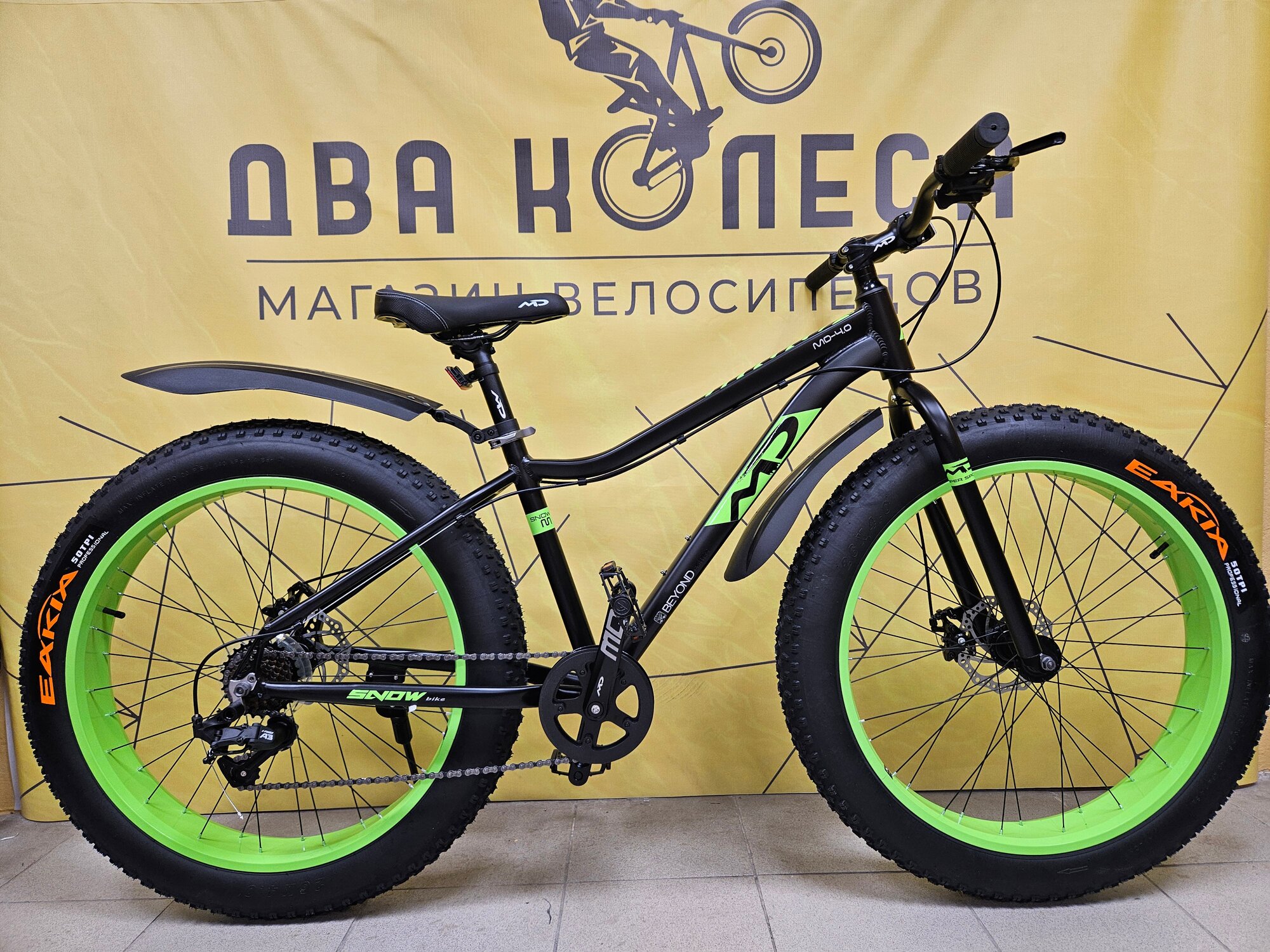 Велосипед Фетбайк Fatbike - Mingdi Алюминиевая рама 17