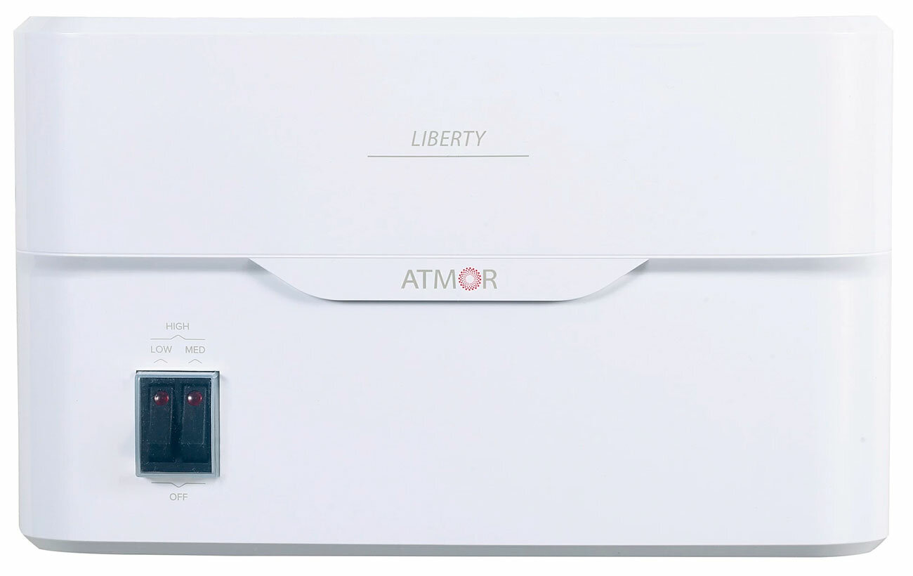 Проточный электрический водонагреватель Atmor LIBERTY 5 KW COMBI