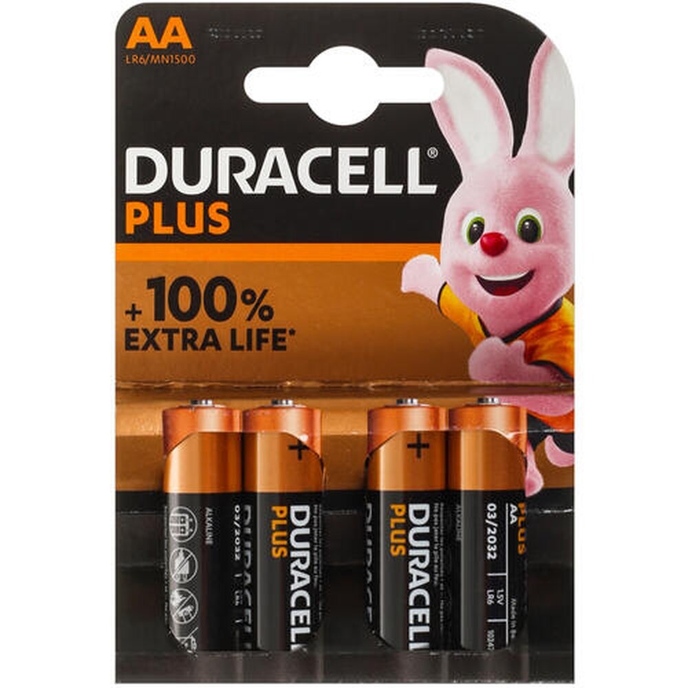 Батарейка Duracell Plus AA (LR6)