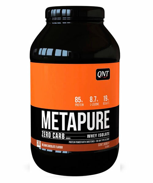 Изолят протеина Metapure Zero Carb QNT 908 г (Клубника)
