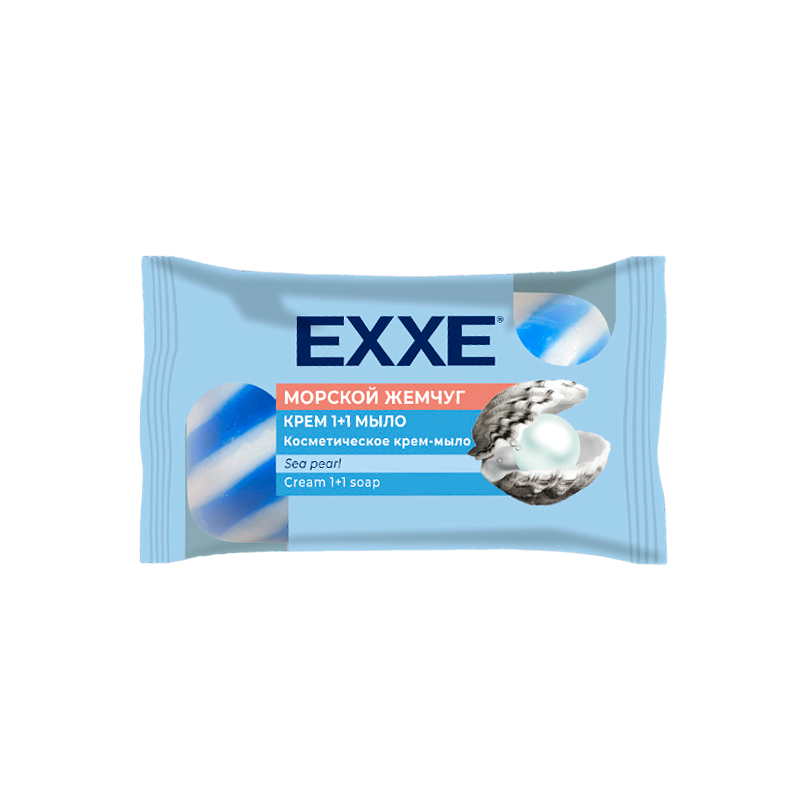 фото Твердое мыло Exxe 1+1 Морской Жемчуг 90 г