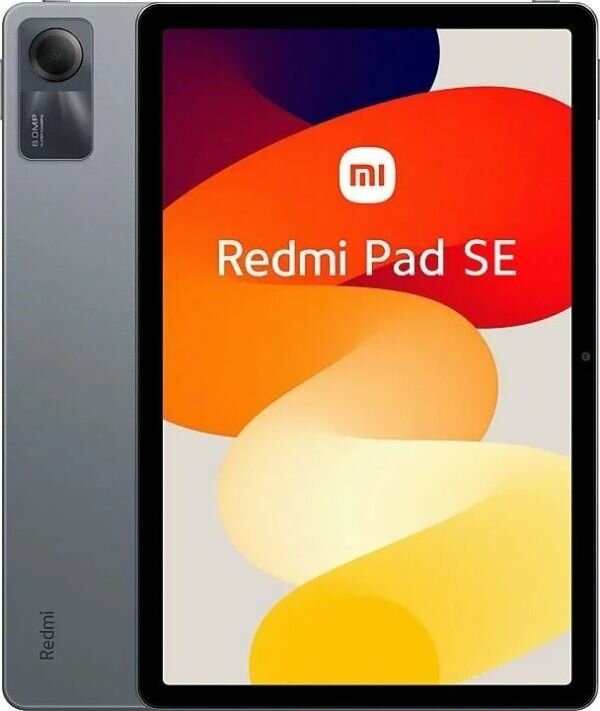 11" Планшет Xiaomi Redmi Pad SE (2023), RU, 8/256 ГБ, Wi-Fi, Android 13, графитовый серый