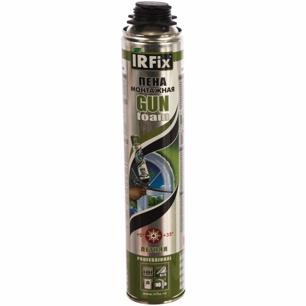 фото Профессиональная монтажная пена IRFIX GUN