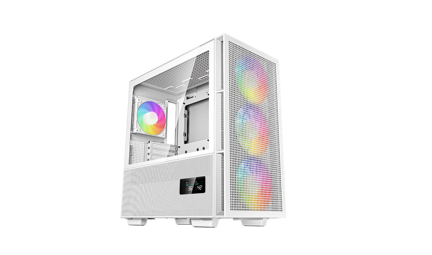 Deepcool Корпус Miditower Deepcool CH560 DIGITAL WH R-CH560-WHAPE4D-G-1 E-ATX белый (без БП)