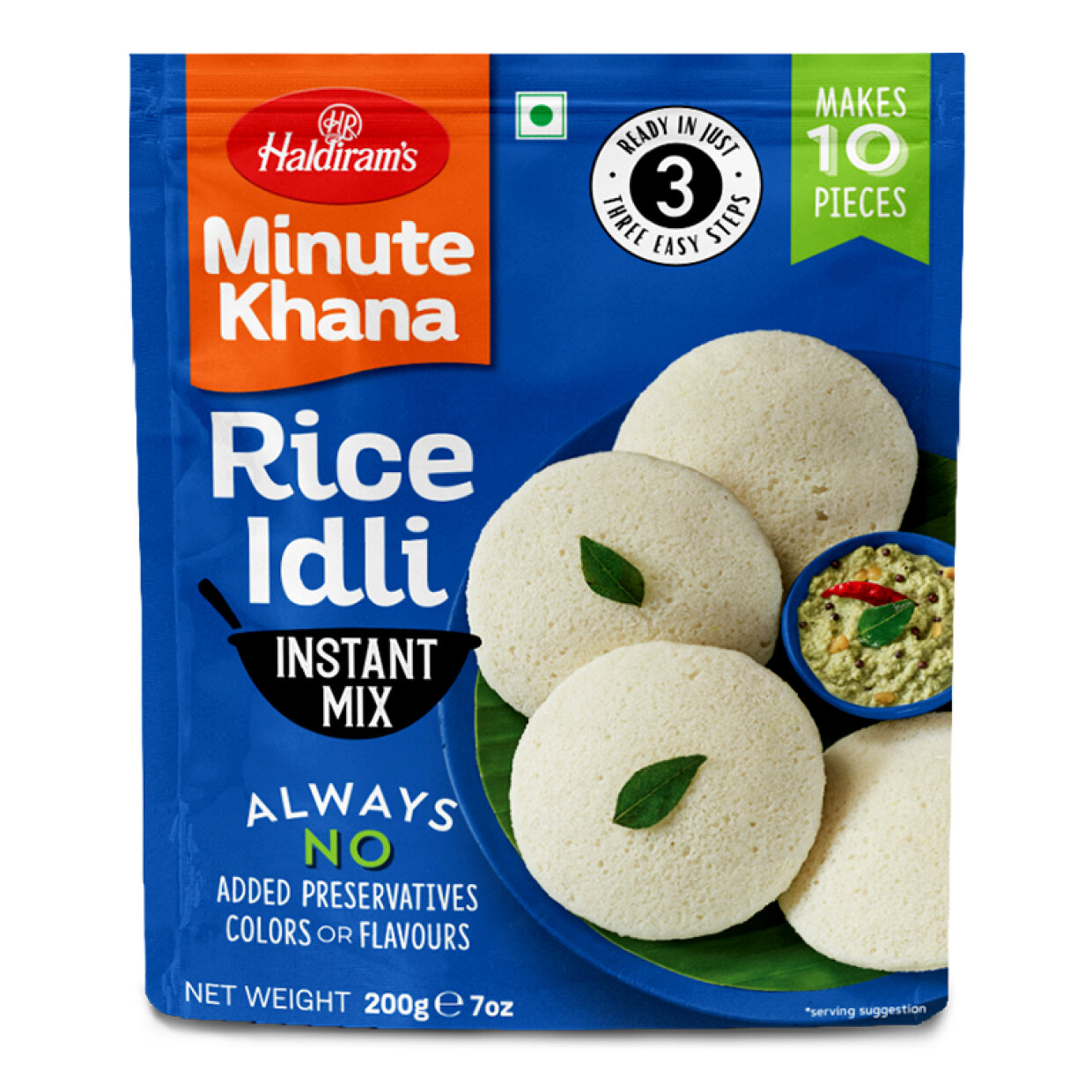 Сухая смесь Рисовые Идли (Instant rice idli), 200 г