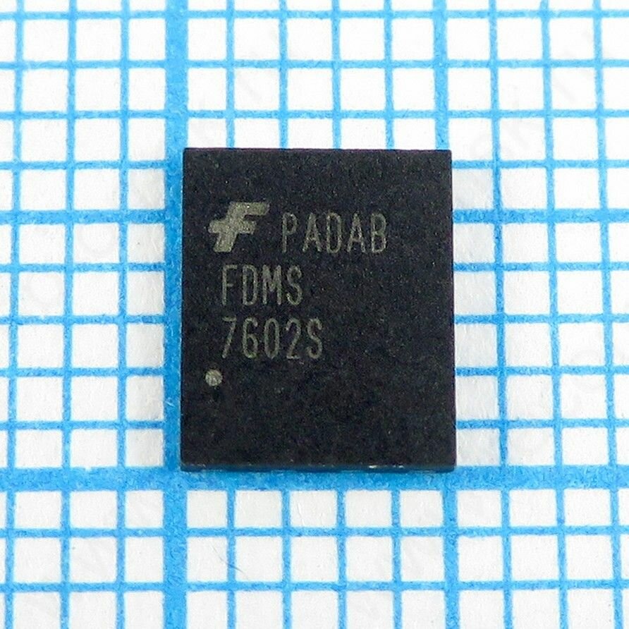 FDMS7602S 30V 30A - Сдвоенный N канальный MOSFET транзистор