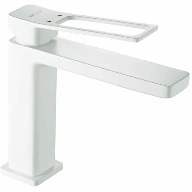 Смеситель для раковины Shevanik S6901C, белый