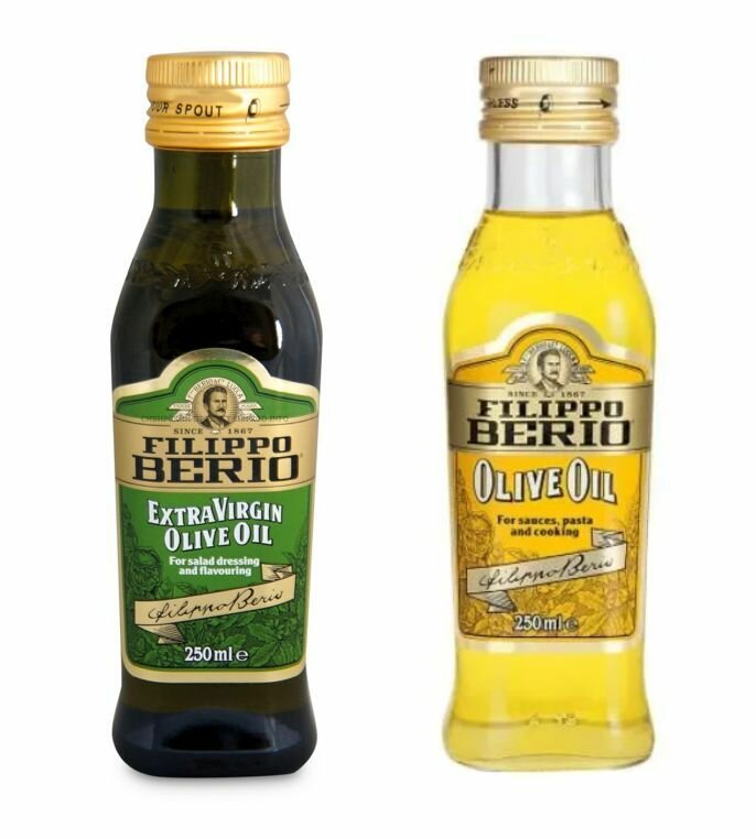 Набор оливкового масла Filippo Berio Extra Virgin 250мл, Olive Oil 250мл