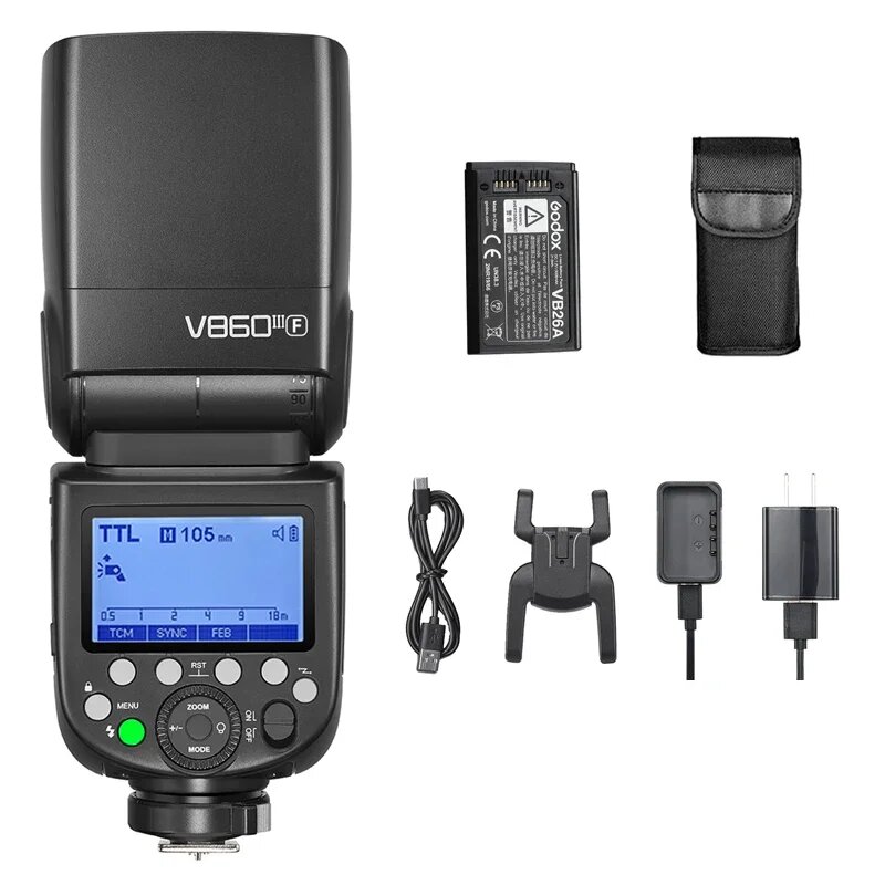 Вспышка Godox V860III для Canon Sony Nikon Fuji Olympus Panasonic Pentax TTL, камера для фотосъемки, вспышка Speedlite, радио вспышка