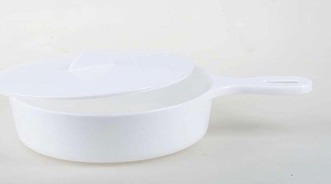 фото Набор 2 штуки - Ковш "House & Holder", с крышкой, цвет: белый, 0,8 л