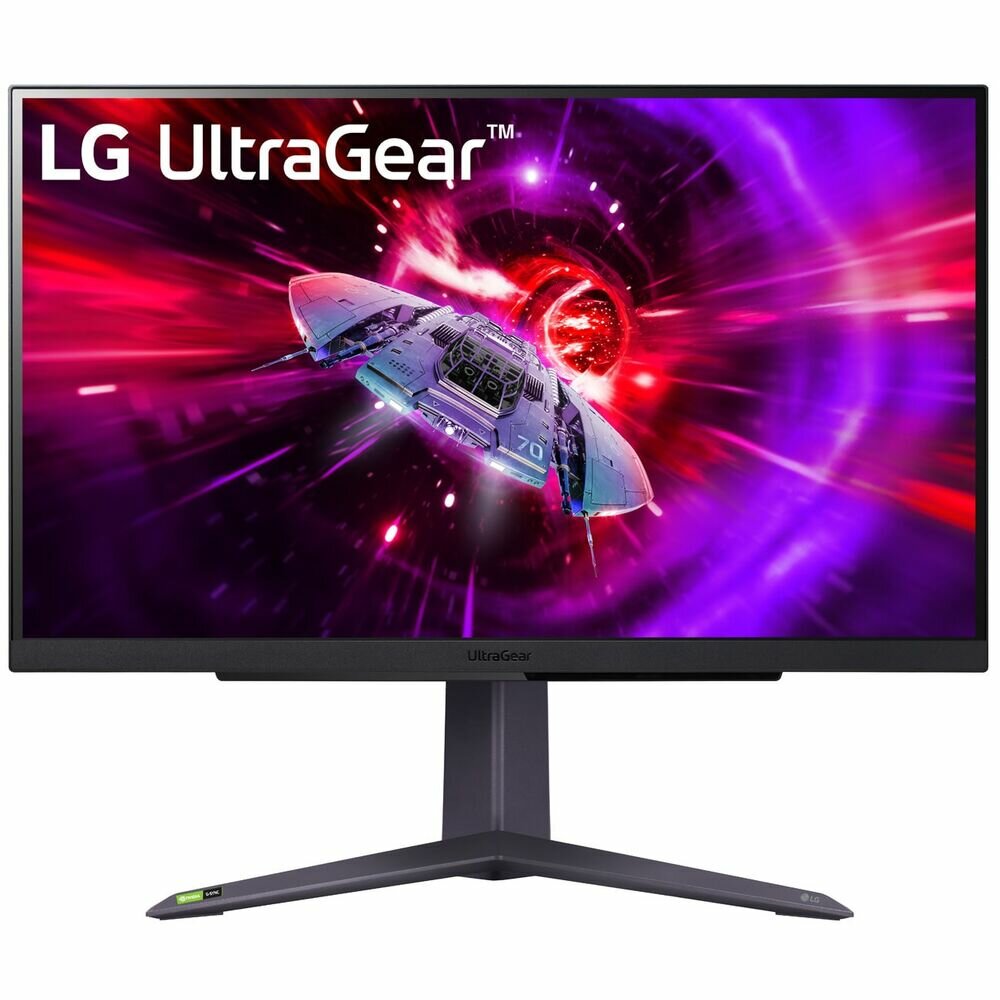 LG Монитор LG 27" UltraGear 27GR75Q-B черный IPS LED 1ms 16:9 HDMI матовая HAS Piv 1000:1 300cd 178гр/178гр 2560x1440 144Hz DP QHD USB 7.35кг