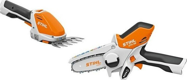 Ножницы-кусторез аккумуляторные STIHL HSA 26 Пила цепная аккумуляторная STIHL GTA 26 (без АКБ и ЗУ)