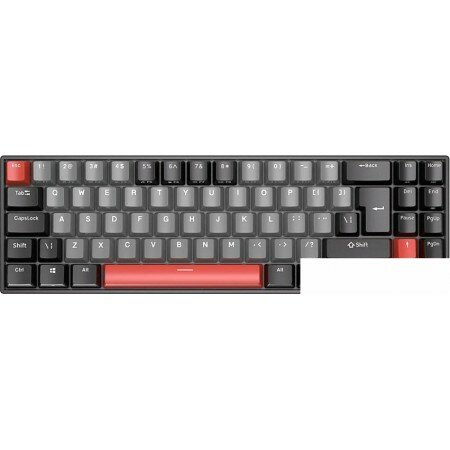 Клавиатура Royal Kludge RK71 ISO RGB (черный RK Red)