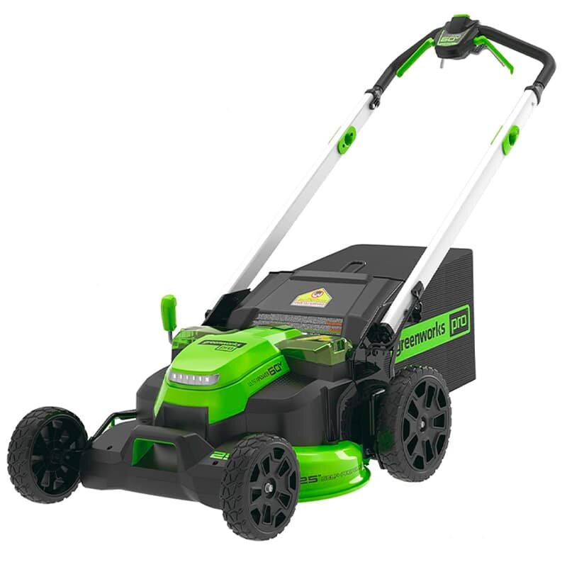 Газонокосилка аккумуляторная GREENWORKS GD60LM61 60V 61 см самоходная бесщеточная без АКБ и ЗУ