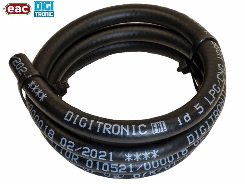 Шланг / Рукав ГБО DIGITRONIC газовый 5 мм резиновый (1 метр)