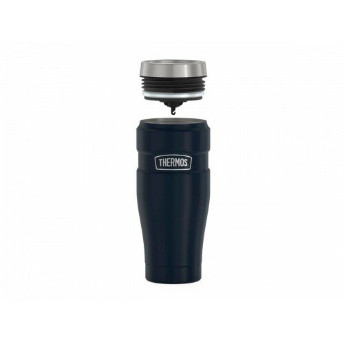 Термос для напитков (термокружка) THERMOS SK-1005 MMB 0.47L, синий - фотография № 3