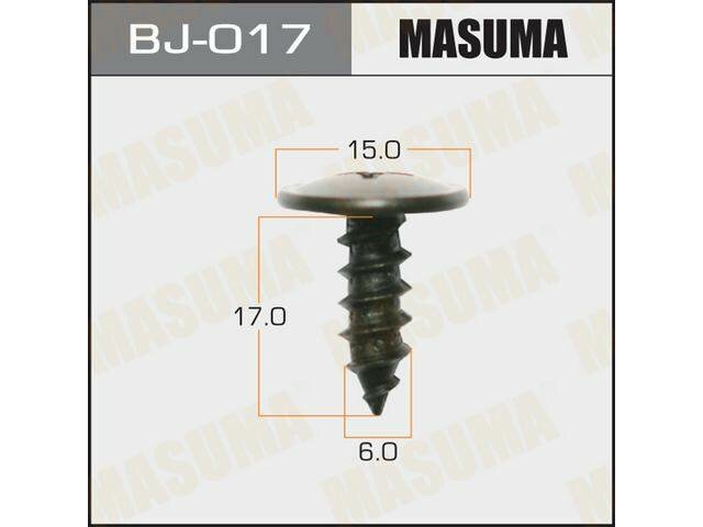 Саморез MASUMA 6x17мм, набор 10шт BJ017