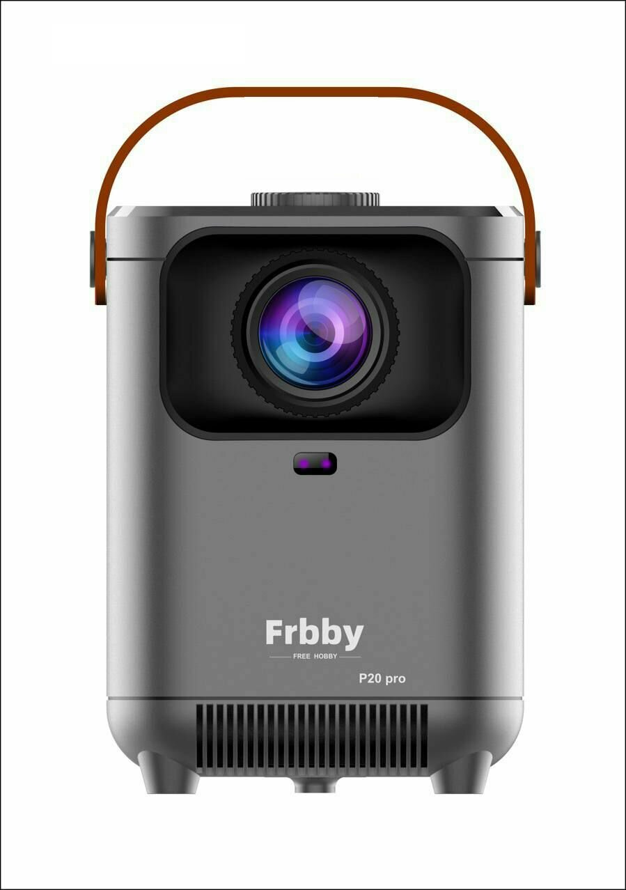 Портативный проектор Frbby P20 PRO 4K Wi-Fi мини проектор для домашнего кинотеатра черный
