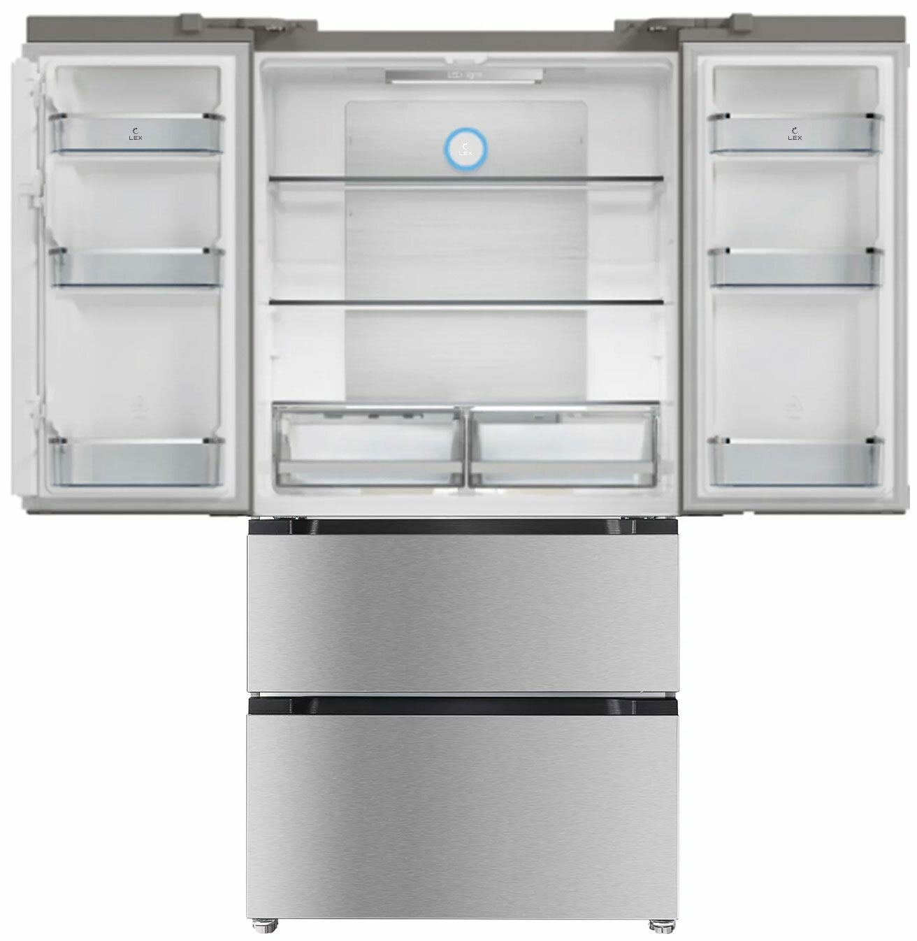 Многокамерный холодильник LEX LFD575IxID - фотография № 2