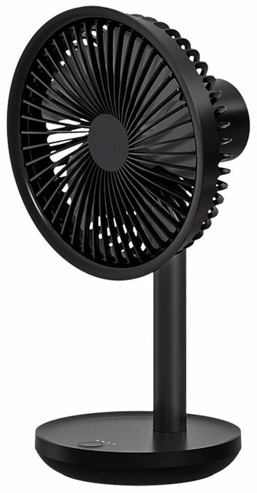 Портативный вентилятор настольный поворотный Solove table-top rotary fan 3 Speed Type-C (F5 Black), черный