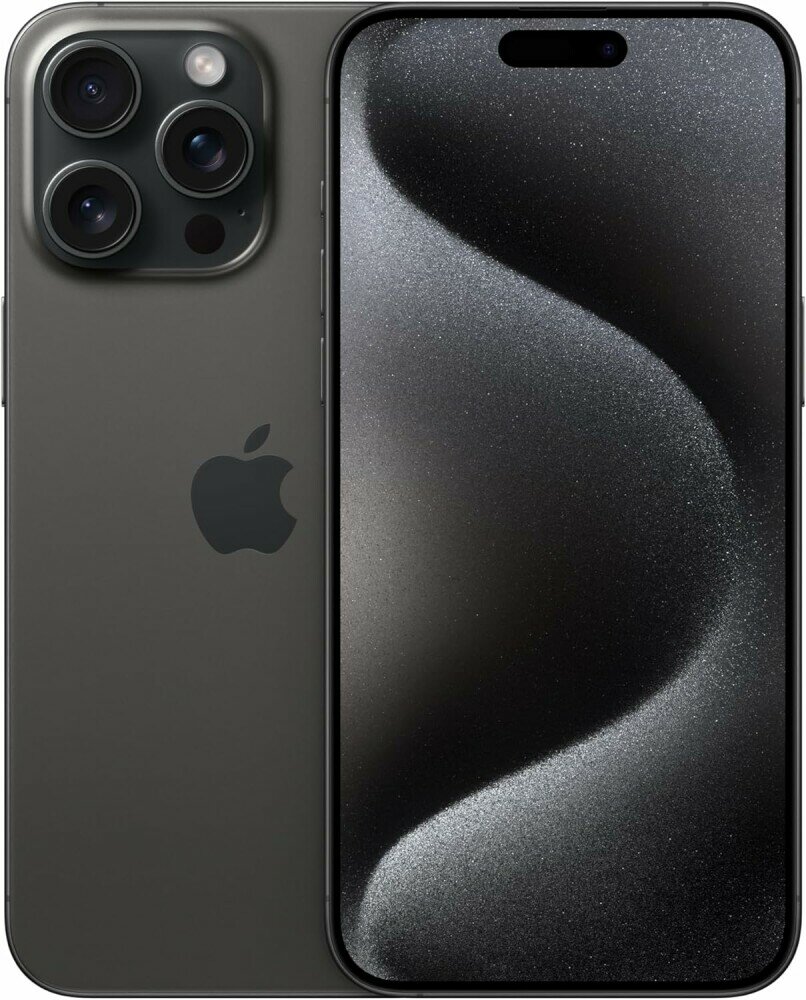 Смартфон Apple iPhone 15 Pro MAX 512GB BLACK (MU2T3ZA/A)