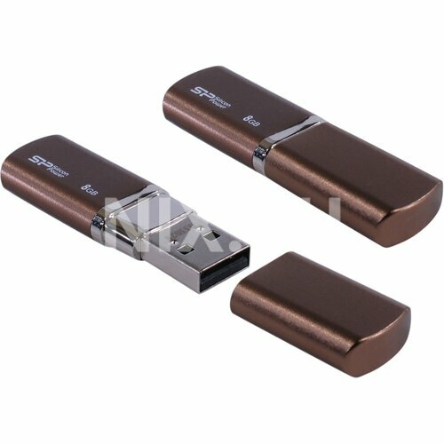 Флешка Silicon power LuxMini 720 SP008GBUF2720V1Z 8 Гб Bronze