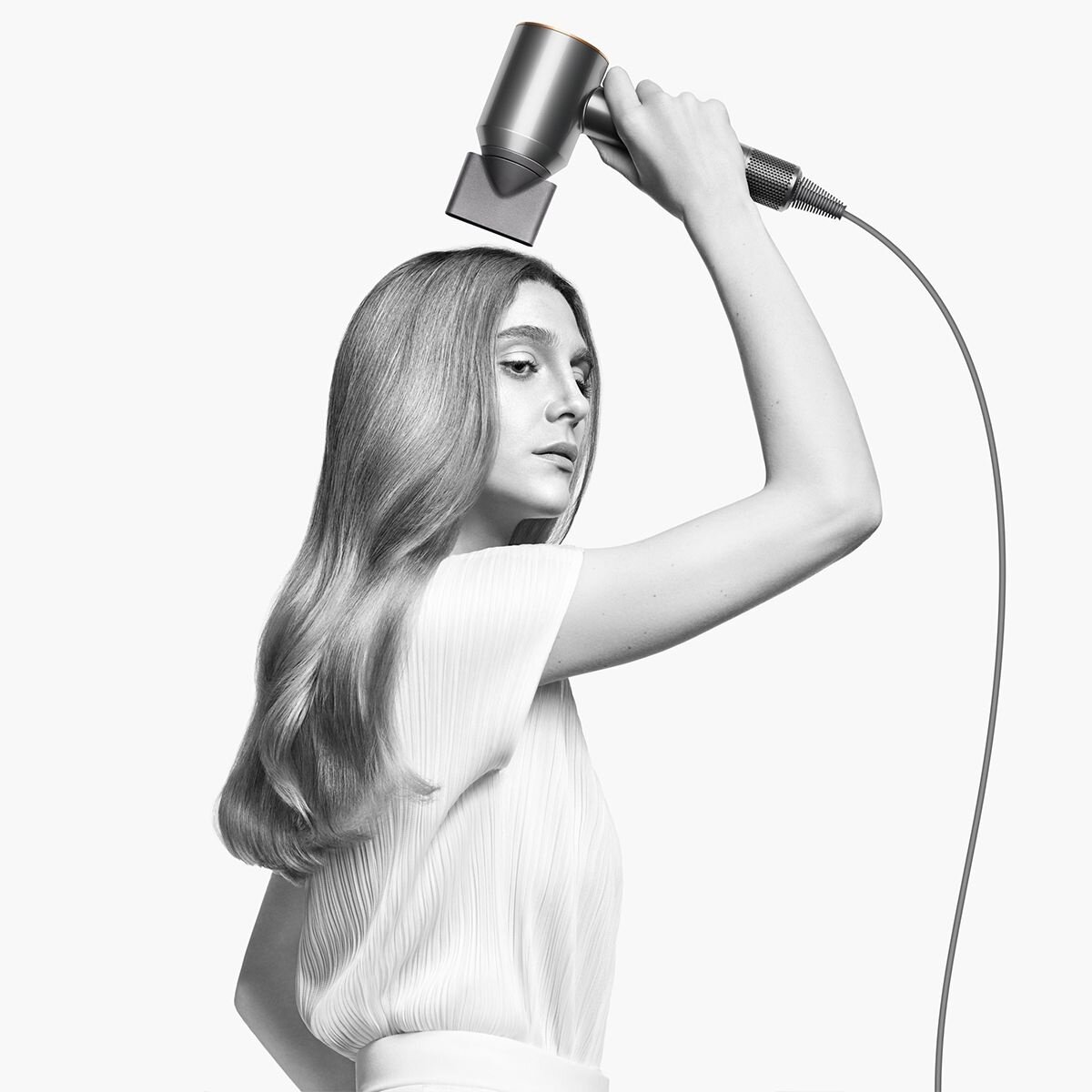 Фен Dyson HD15 Supersonic Hair Dryer, никель/медь (HK) - фотография № 4