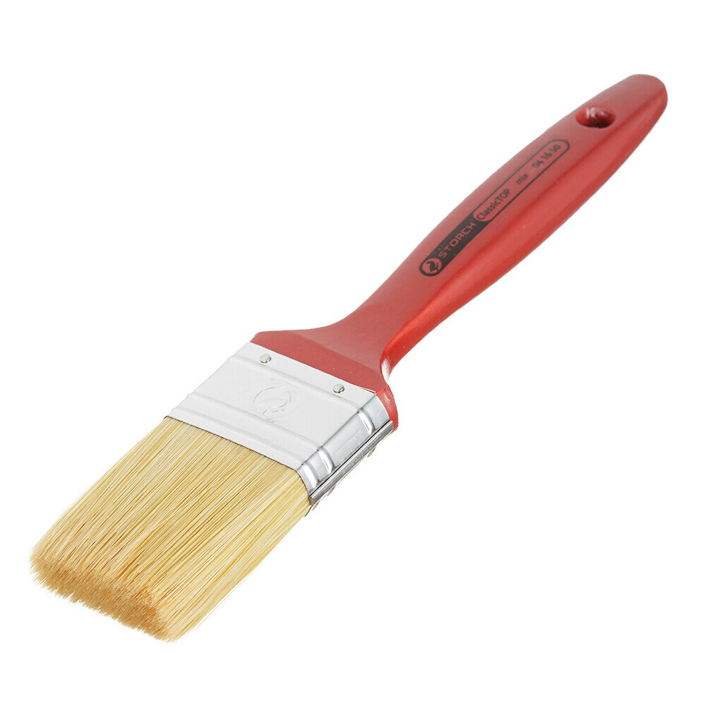 фото Кисть плоская искусственная щетина Storch ClassicTop 50х18 мм для эмалей и лаков на любой основе