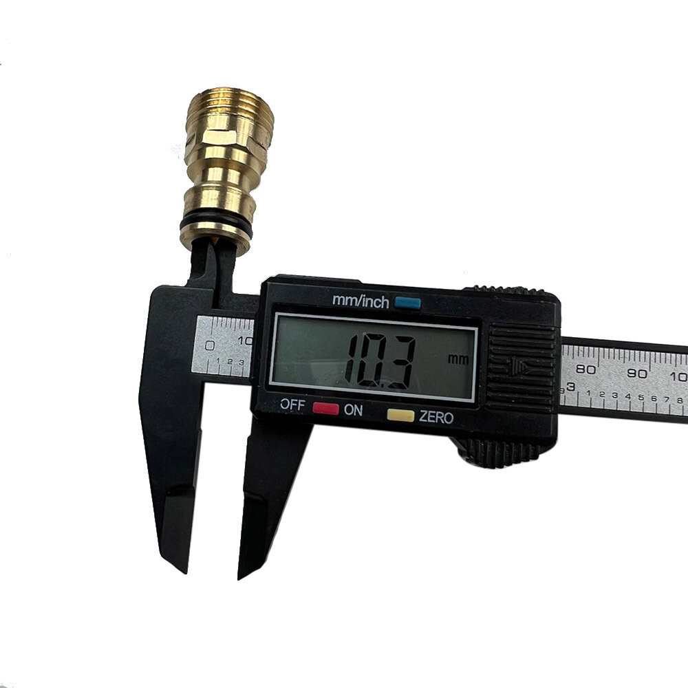 фото Адаптер 1/2 для соединения шлангов Профитт наружная резьба латунный (0102716-RCS)