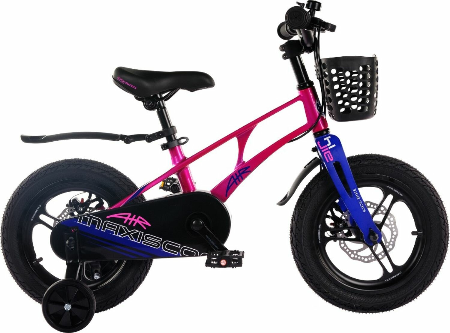 Велосипед Maxiscoo Air Pro 14" (2024) (Велосипед Maxiscoo AIR Pro 14" (2024), Розовый Жемчуг, MSC-A1434P)