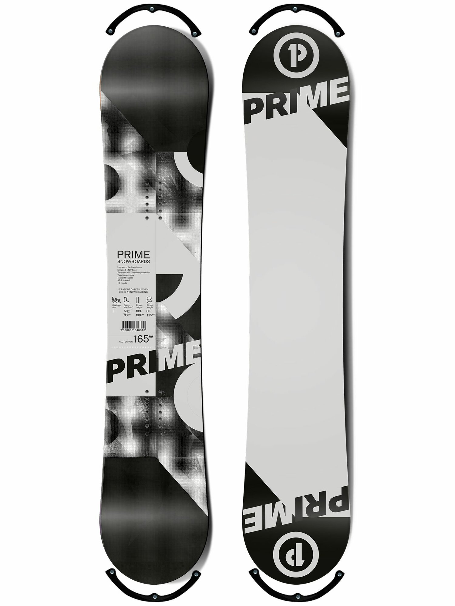 Сноуборд PRIME - RENTAL С бамперами 165W