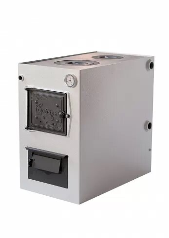 фото Котёл "сибирь" КВО 20 ТПЭ (подкл. слева/справа) диаметр дымохода: 150 мм