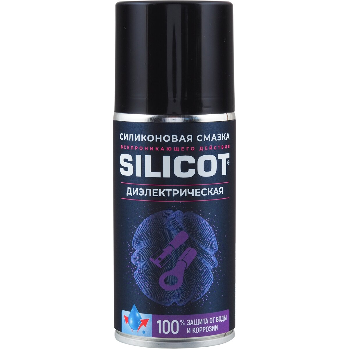 Смазка силиконовая ВМПАВТО силиконовая silicot spray диэлектрическая210 мл флакон