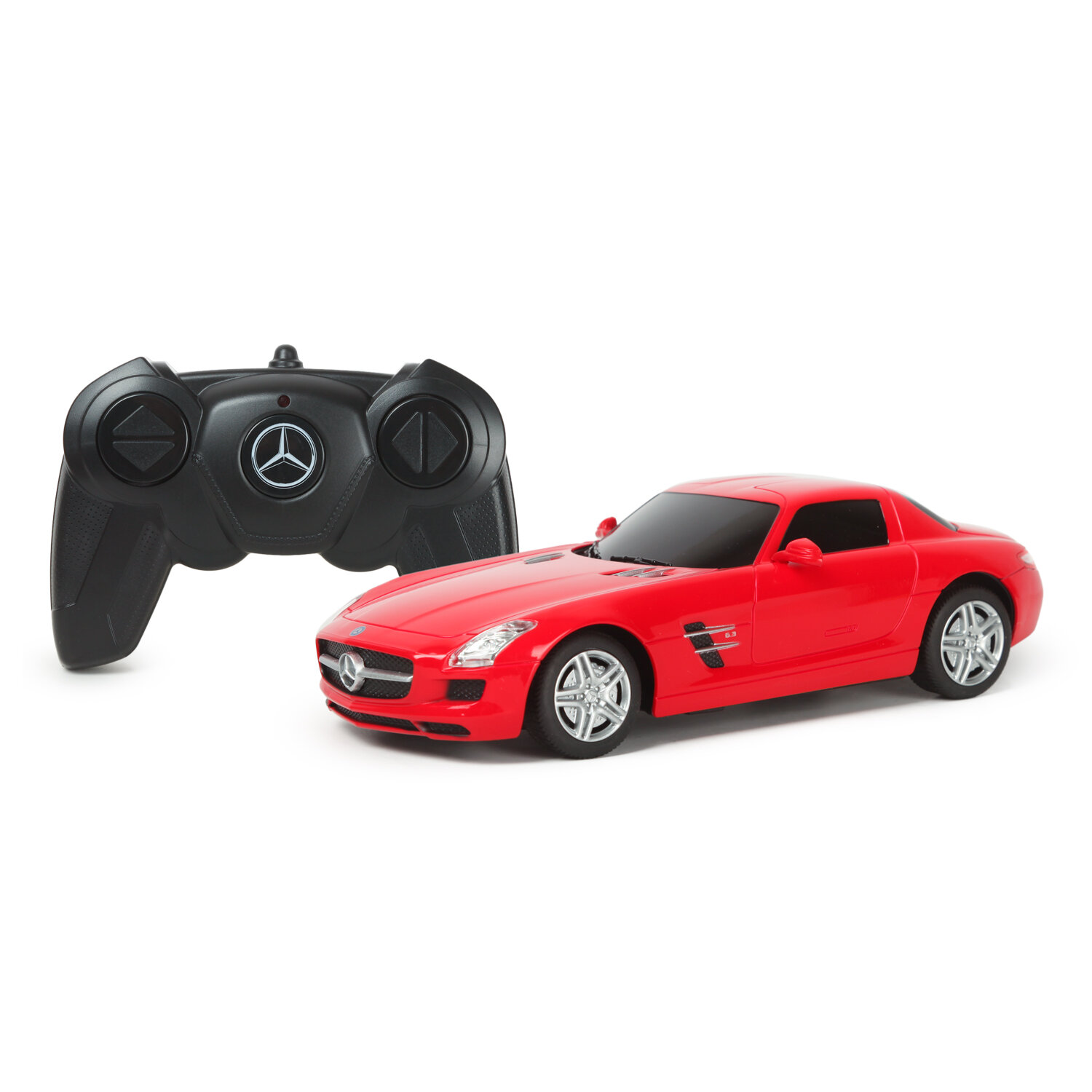 Машина Rastar РУ 1:24 Mercedes-Benz SLS AMG Красная 40100-R