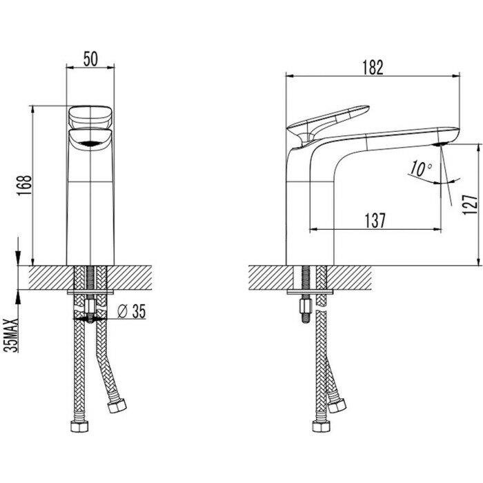 Смеситель для раковины AQUAme - фото №2
