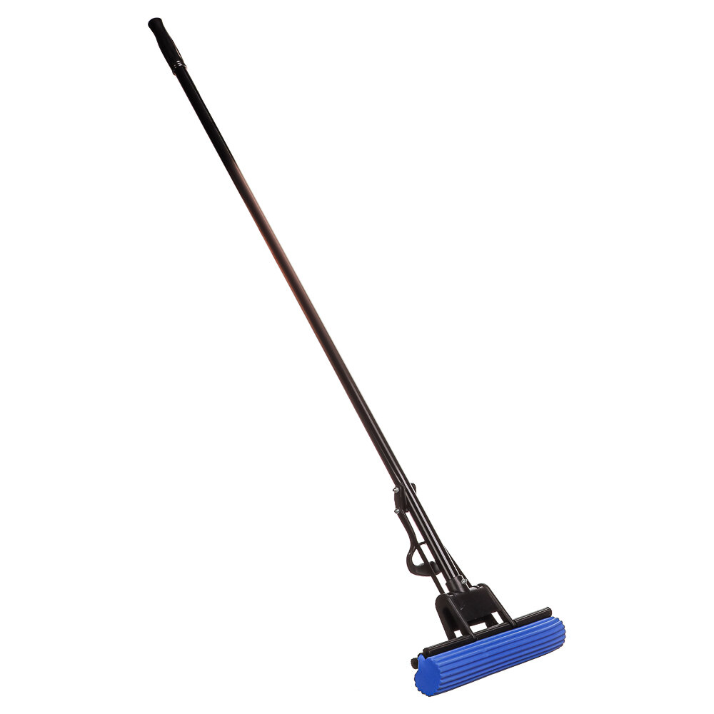 фото VETTA Швабра ПВА Эконом стальная ручка 110см, один ряд роликов, арт. PO06, 4 штуки