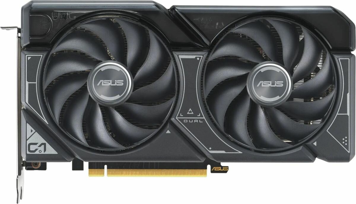 Видеокарта ASUS NVIDIA GeForce RTX 4060TI DUAL-RTX4060TI-O8G 8ГБ Dual, GDDR6, OC, Ret