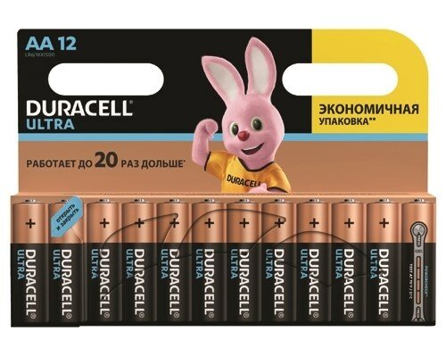 Батарейка Duracell LR6-12BL ULTRA POWER , 12 шт.